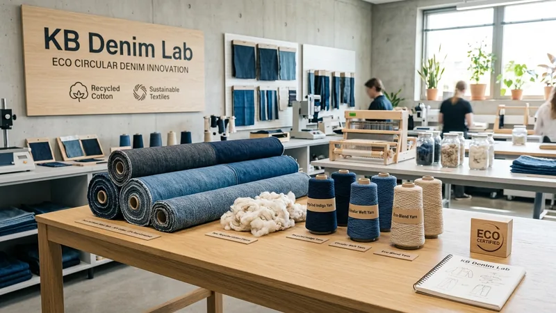 إطلاق مجموعة دنيم معاد تدويره ضمن KB Denim Lab